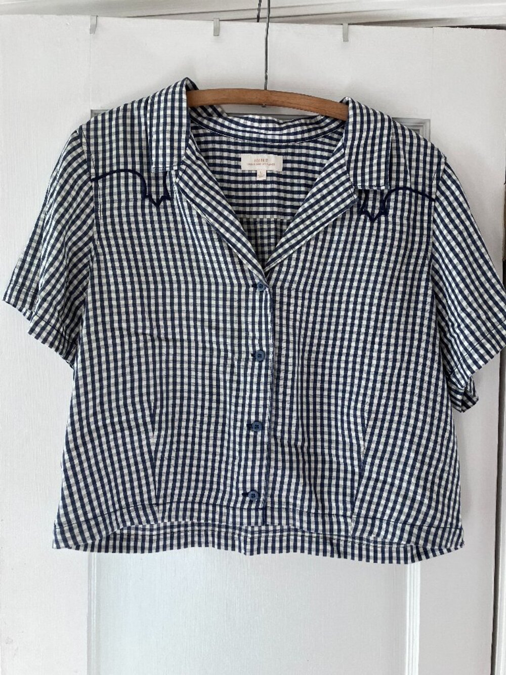 Womans Roark Gingham shirt